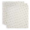 Lot de 3 langes en gaze de coton Rosehip (70 x 70 cm) Jollein