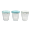 Lot de 3 Pots en Silicone Jungle (200 ml) Beaba