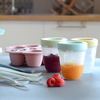 Lot de 3 Pots en Silicone Spring (200 ml) Beaba