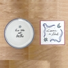 Lot de 4 Assiettes Dessert Amour en Liberté Opjet