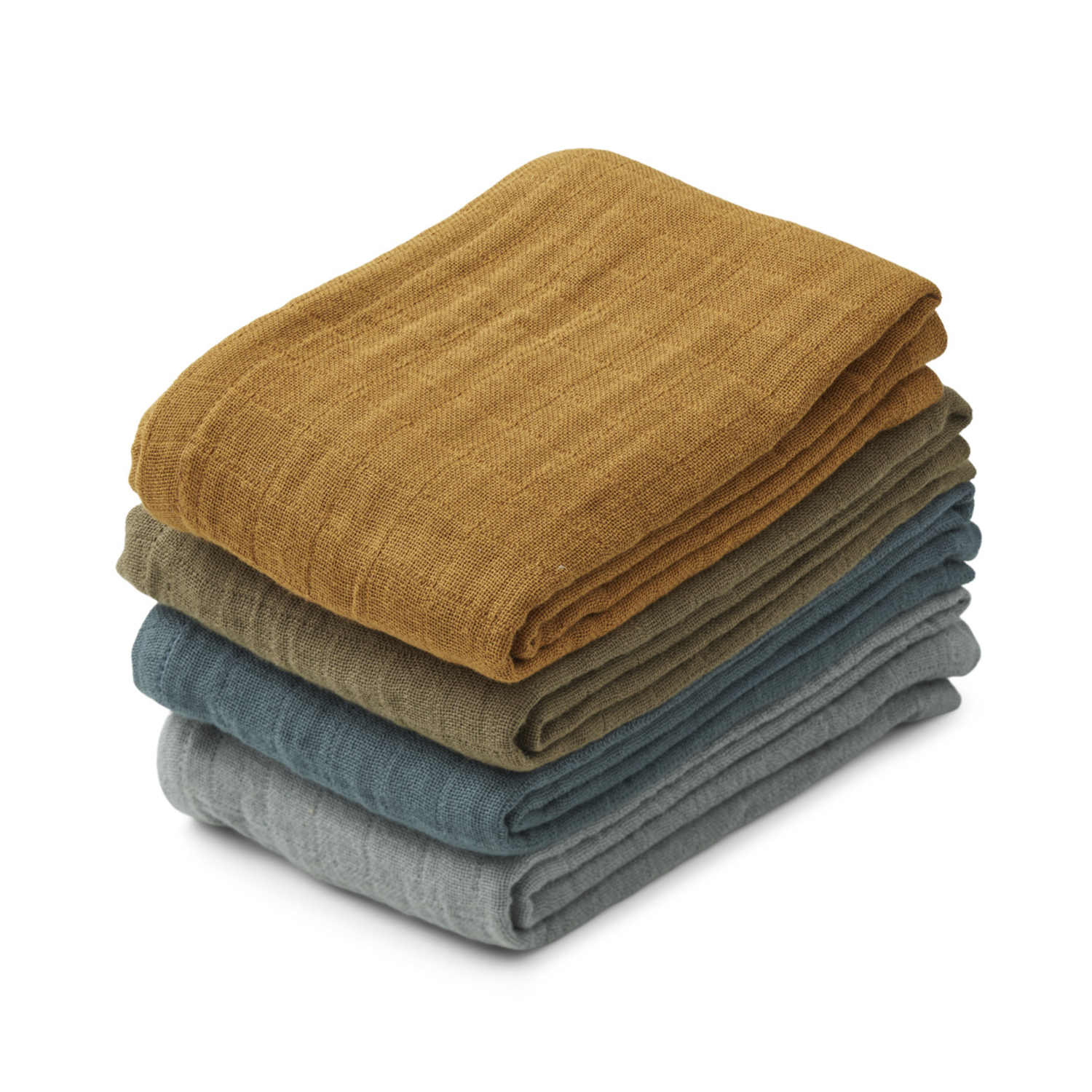 Lot de 4 Langes Leon Liewood