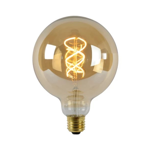 Lucide Ampoule filament Ambre (∅.12,5 cm) - 5W