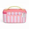 Lunch Bag Pink Stripes Hello Hossy