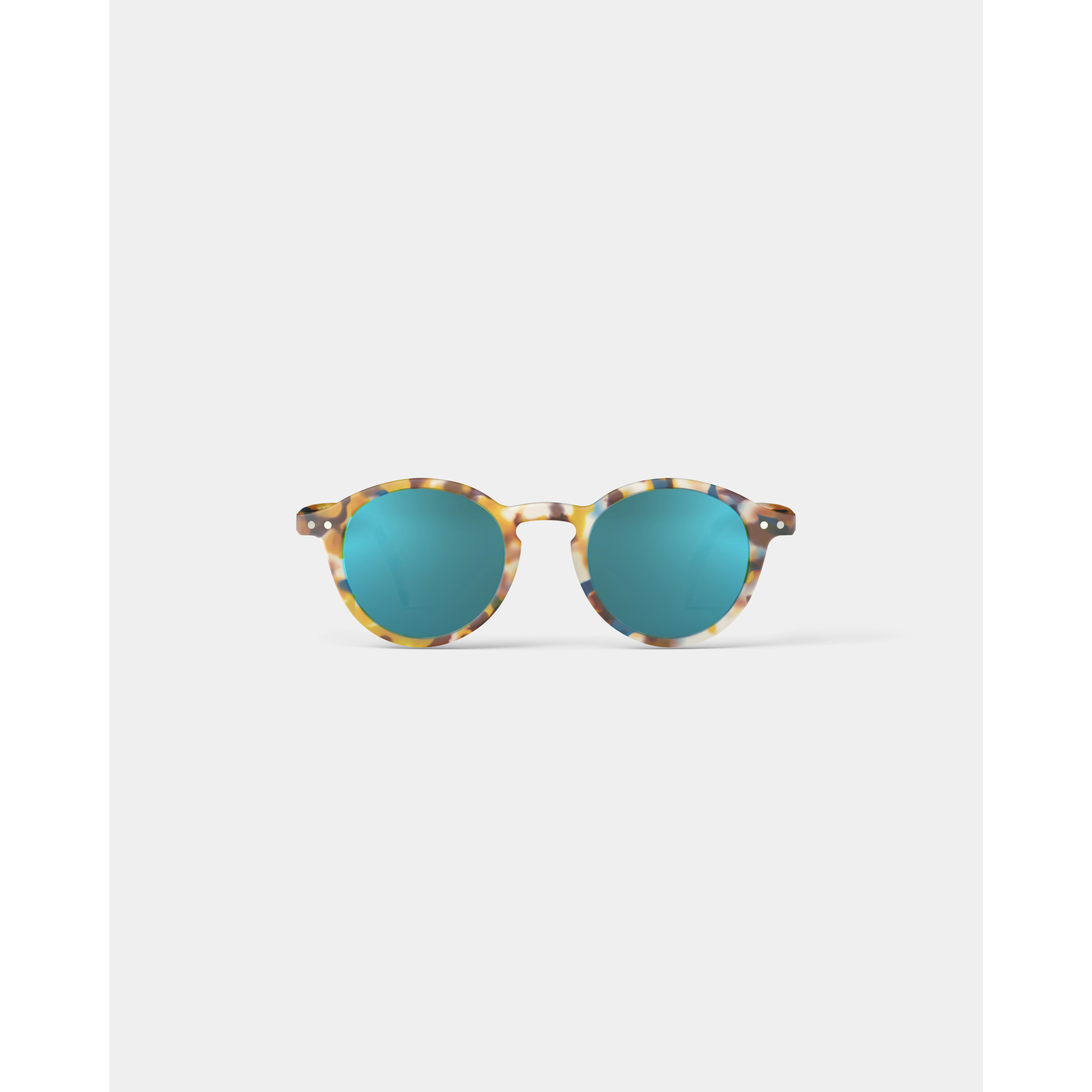 Lunettes Junior #D (5-10 ans) Blue Tortoise Mirror IZIPIZI