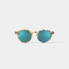 Lunettes Junior #D (5-10 ans) Blue Tortoise Mirror IZIPIZI