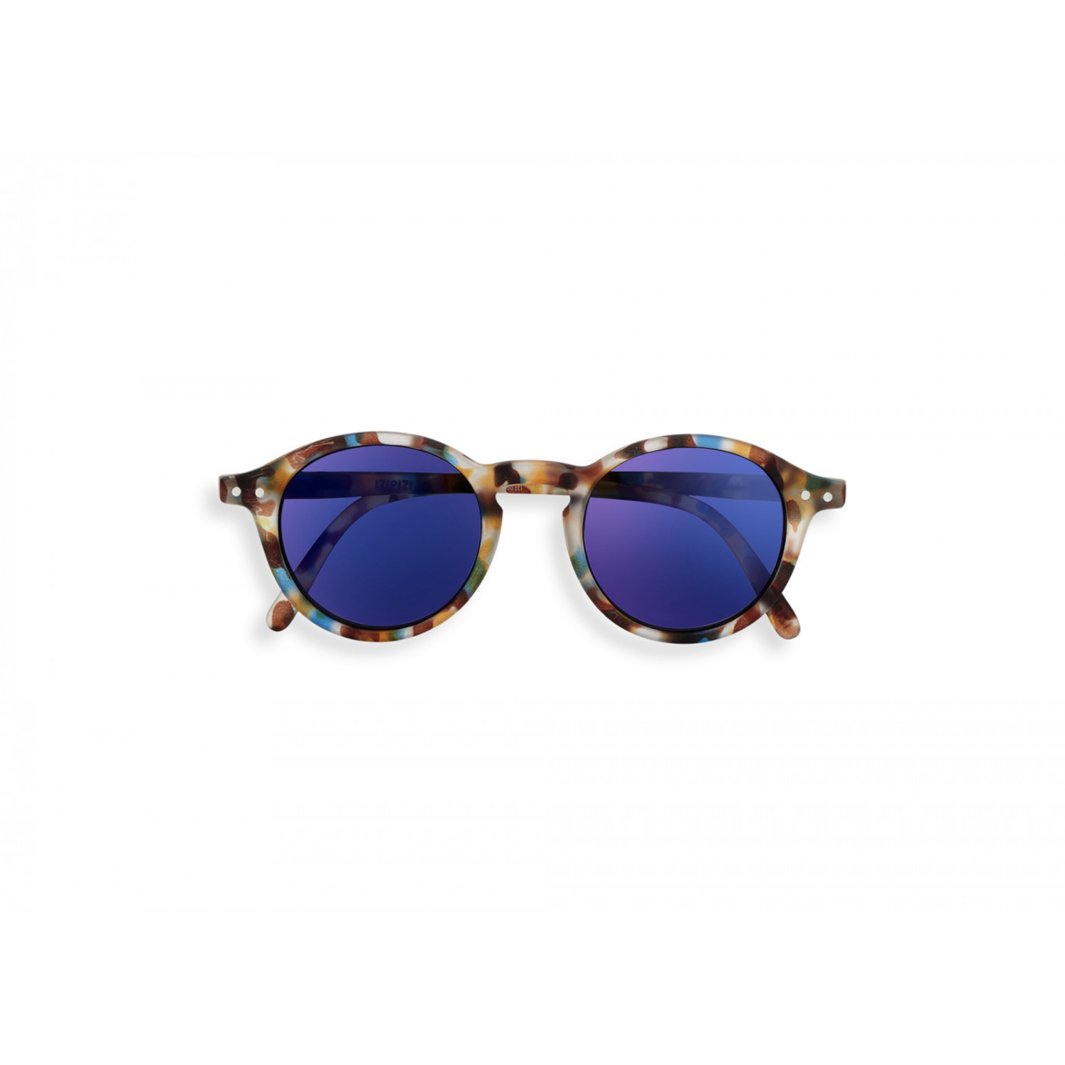 Lunettes Junior #D Blue Tortoise Mirror (5-10 ans) IZIPIZI