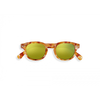 LunettesJunior #E Yellow Tortoise Mirror (5-10 ans) IZIPIZI
