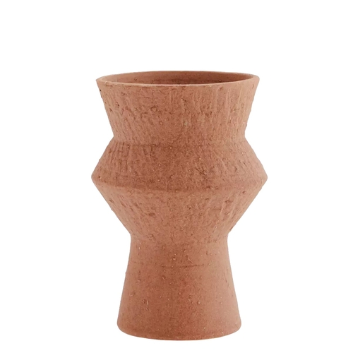 Madam Stoltz Vase en grès Brick Medium