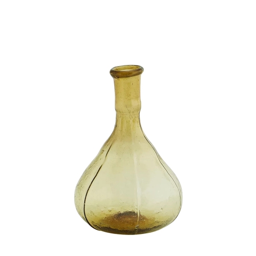Madam Stoltz Vase en verre Entonnoir Vert Small