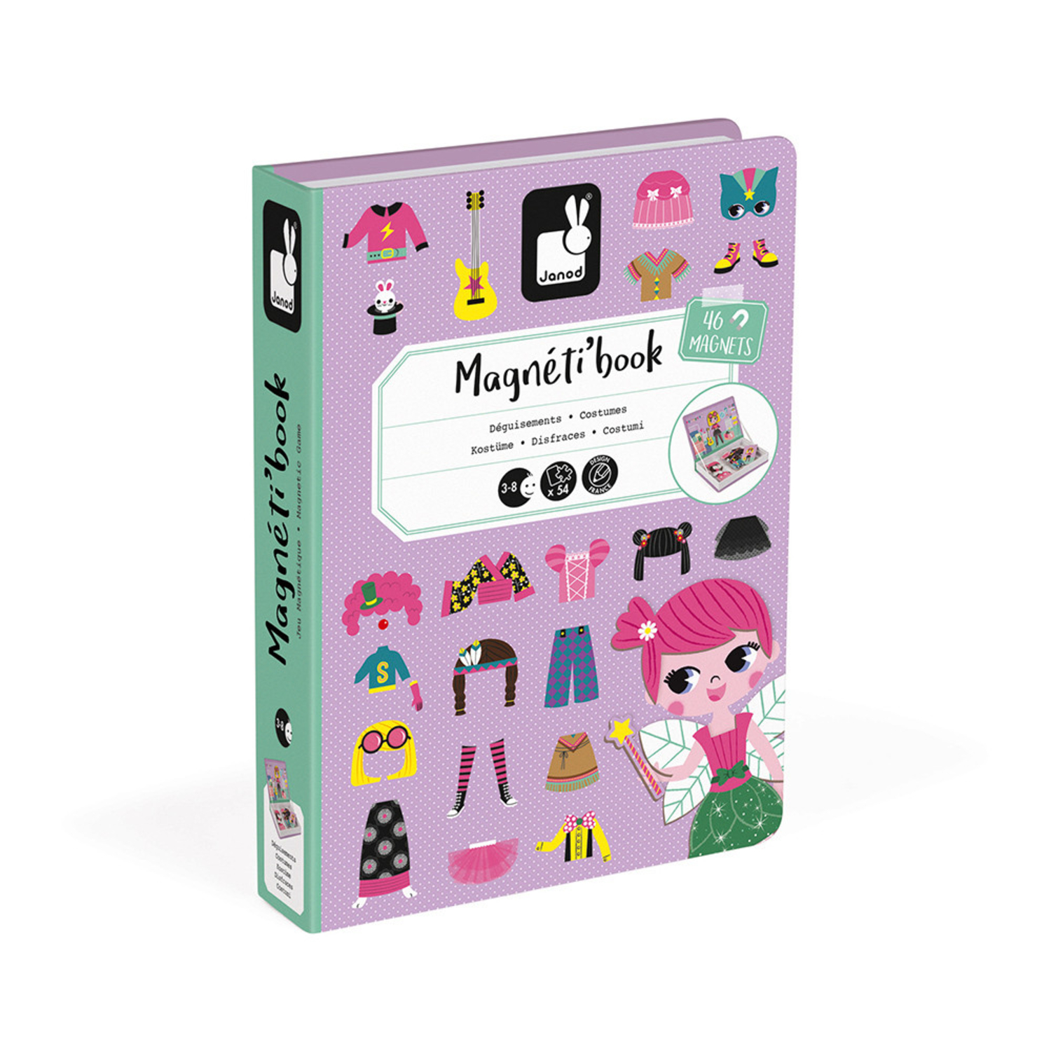 Magnéti’Book - Déguisements fille Janod