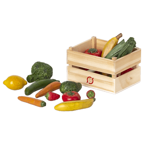 Maileg Caisse de Fruits et Légumes
