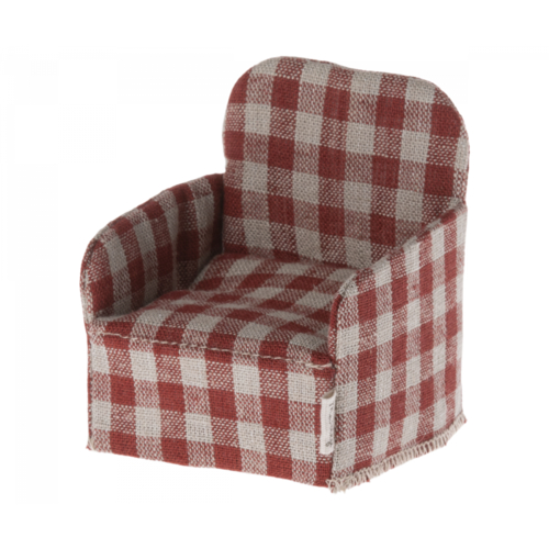 Maileg Chaise Miniature Rouge