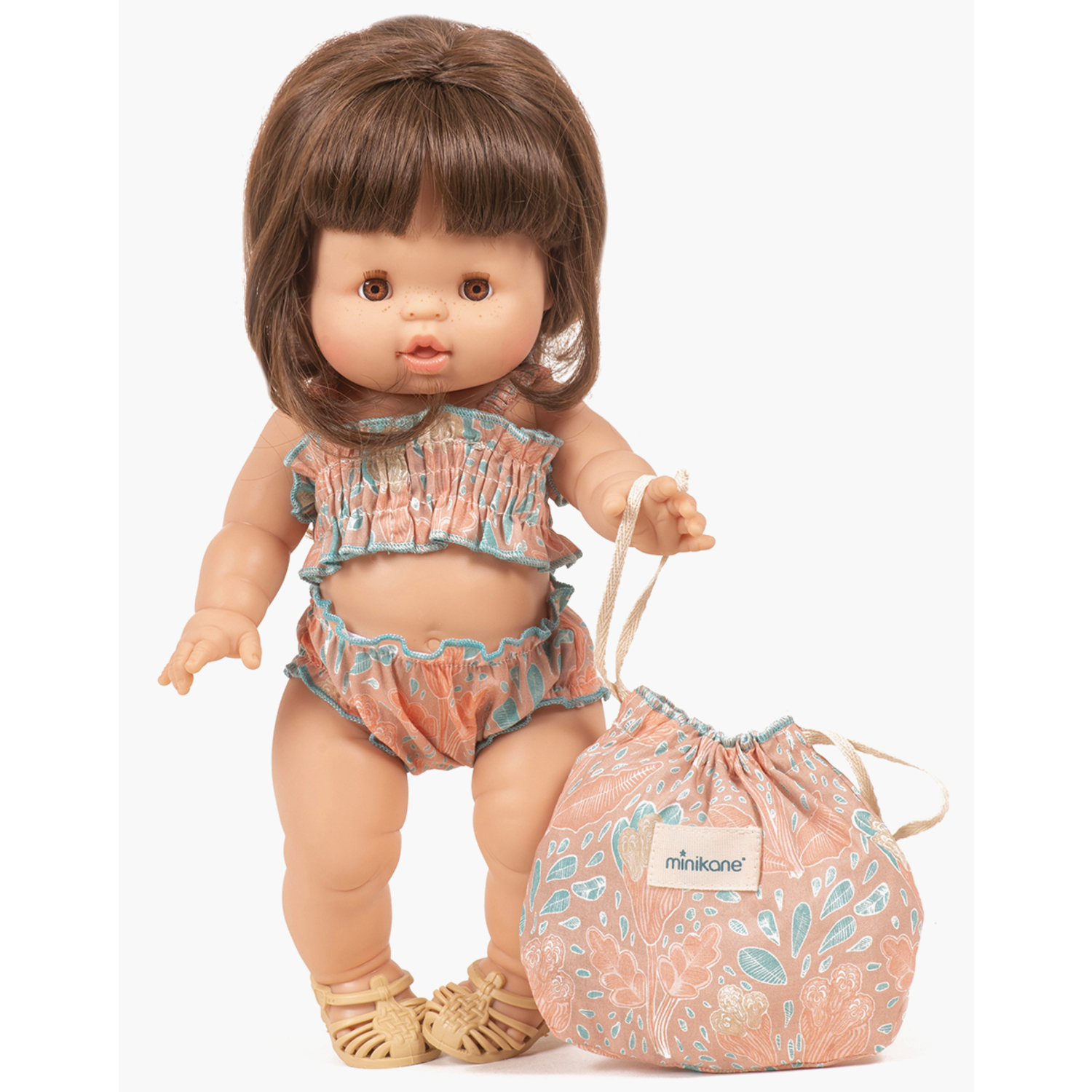Maillot de bain rétro 2 pièces avec pochon Aquarius Minikane