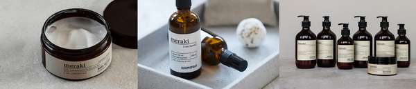 Meraki, marque de produits cosmétiques naturels