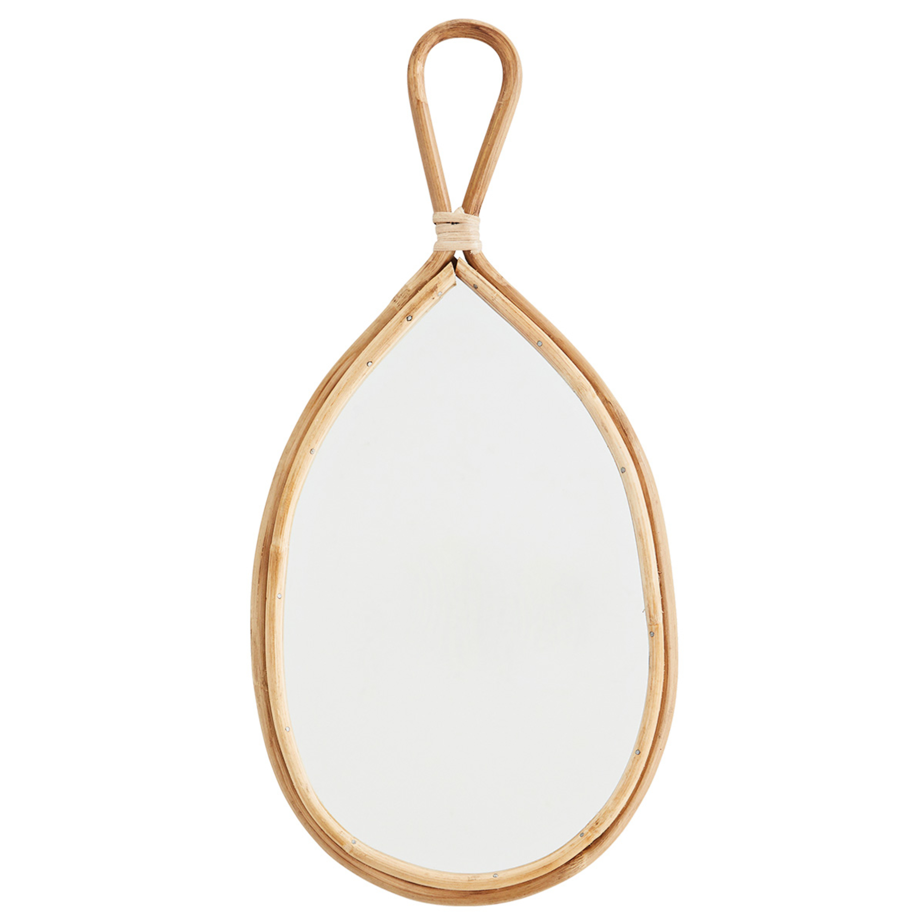 Choo Family Store Avignon Miroir Ovale en Bambou Madam Stoltz - ChoO Family Store