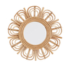 Miroir Rond en Bambou Madam Stoltz