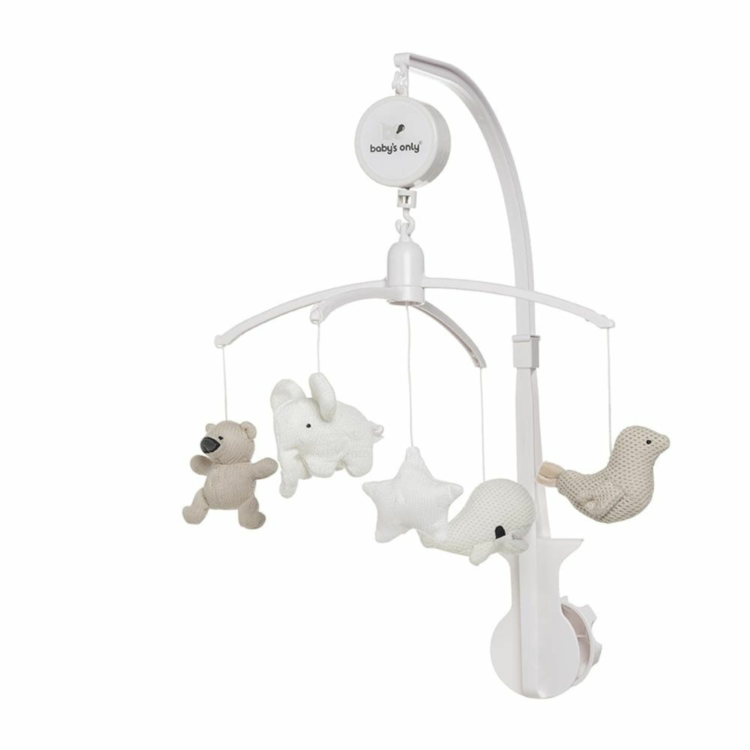 Mobile Bébé Musical Classic Beige Mix Baby's Only