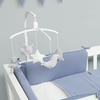 Mobile Bébé Musical Gris / Blanc Baby's Only