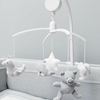 Mobile Bébé Musical Gris / Blanc Baby's Only