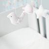 Mobile Bébé Musical Rose / Blanc Baby's Only