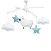 Mobile Musical Mouton Bleu Pouce et Lina