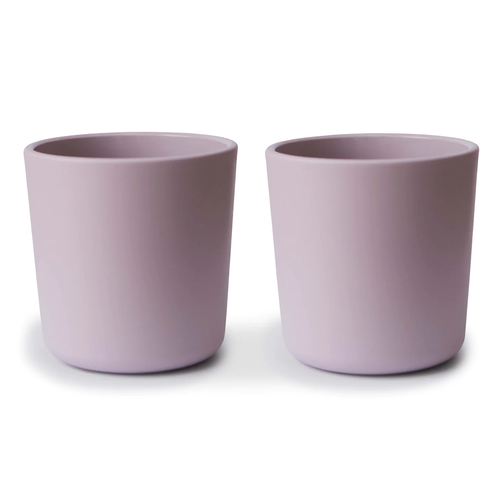 Mushie Lot de 2 cups Soft Lilac