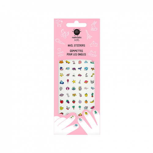 Nailmatic 72 stickers pour ongles Happy Nails