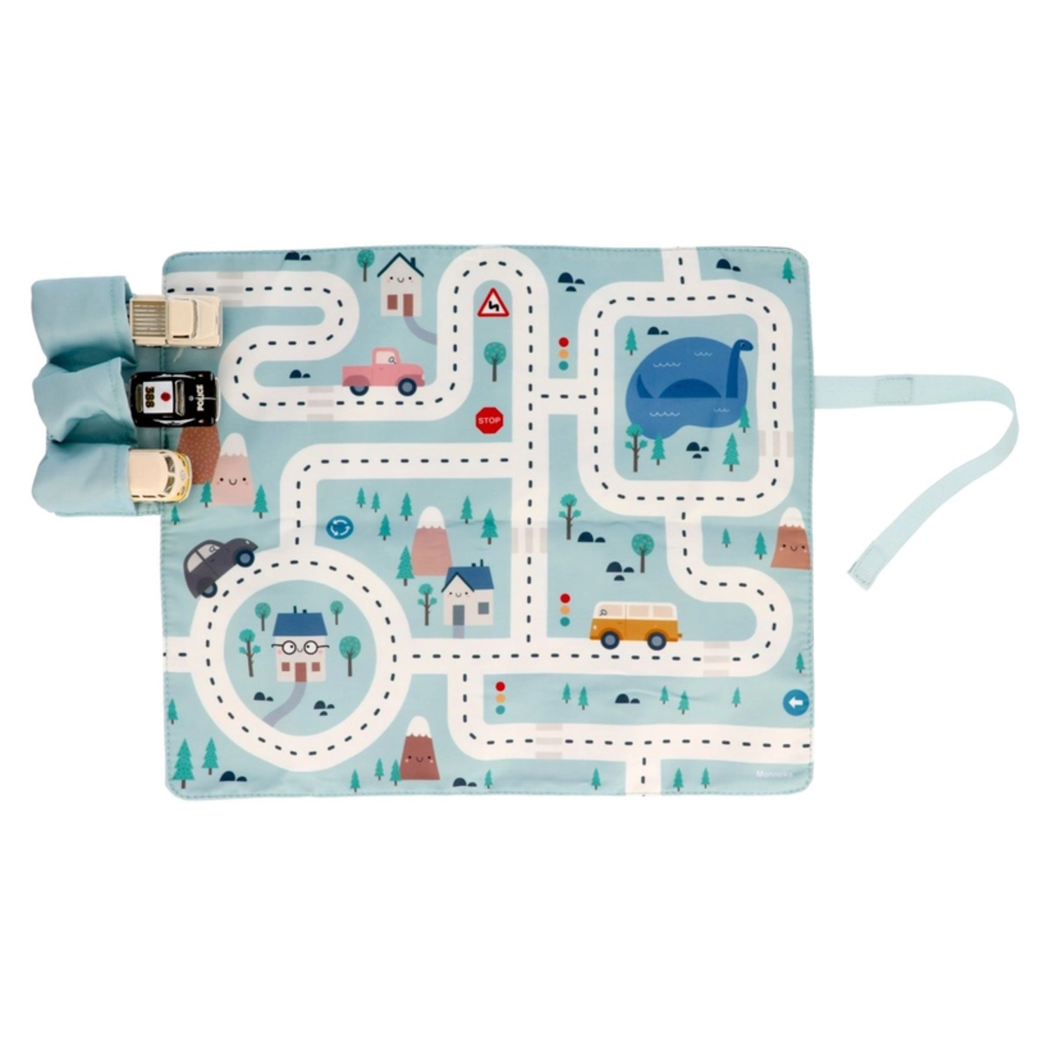 Nappe de Jeux Circuit avec 3 Voitures Tutete