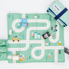 Nappe de Jeux Circuit avec 3 Voitures Vert Tutete