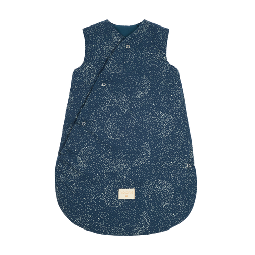 Nobodinoz Gigoteuse d'hiver Snowy Gold Bubble / Night Blue 6-18 mois