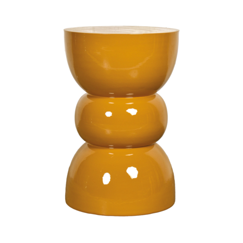 Opjet Bout de canapé Titou Jaune Ocre