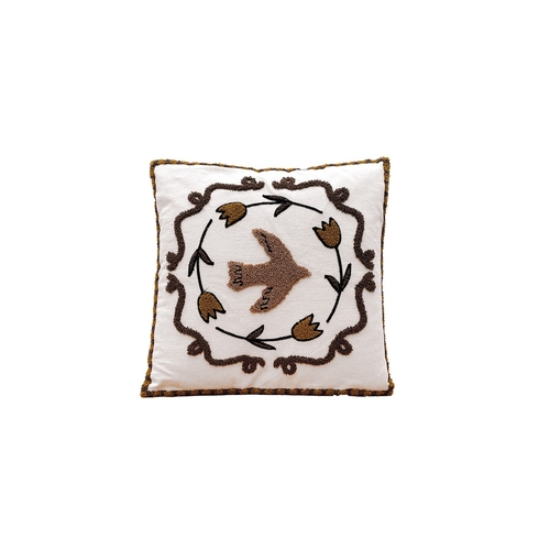 Opjet Coussin Influence Colombe Sable