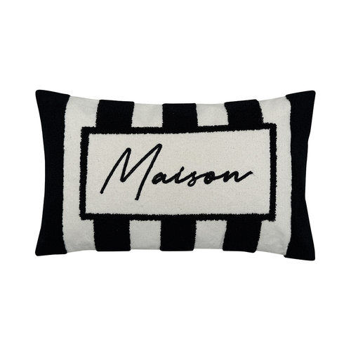 Opjet Coussin Influence Maison Noir