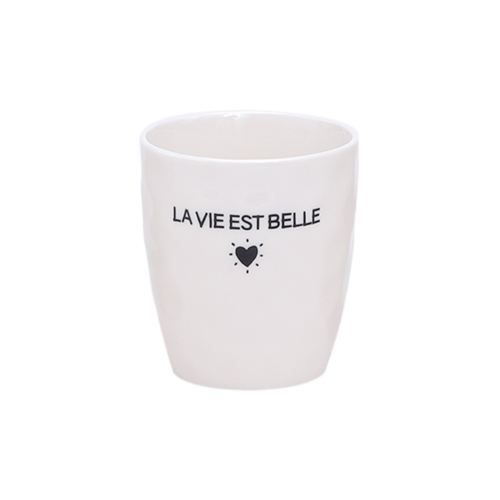 Opjet Gobelet Message La vie est Belle