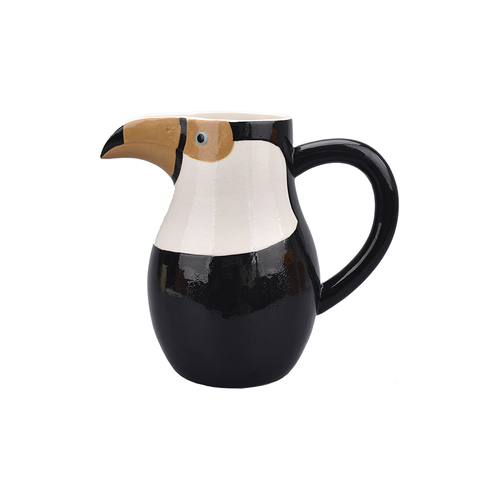 Opjet Pichet Décoratif Toucan Noir
