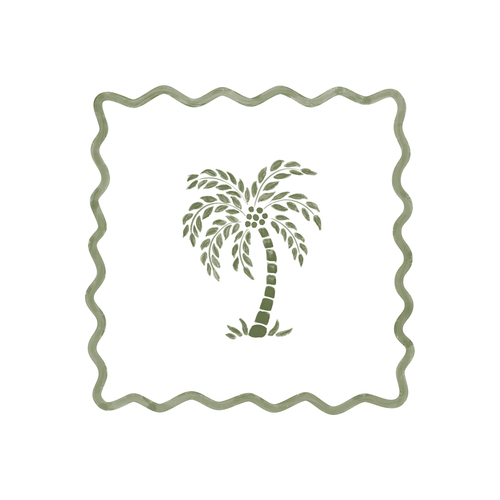 Opjet Serviette en papier Palmier