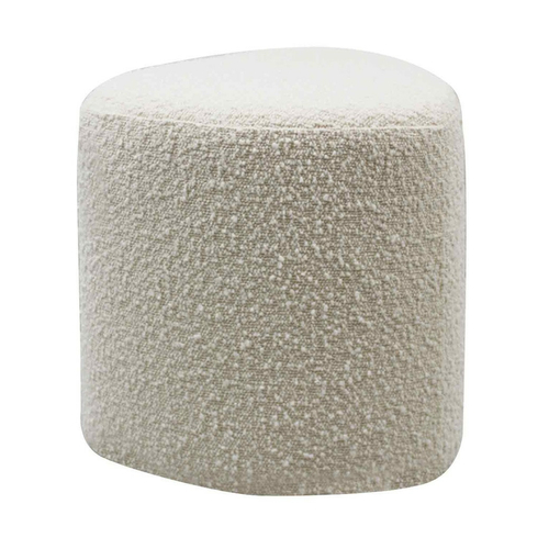 Opjet Tabouret Eve Tissu bouclette Naturelle