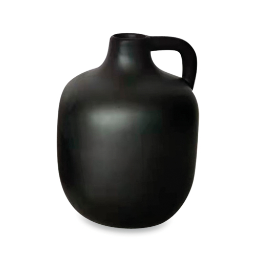 Opjet Vase céramique Cruche Noir