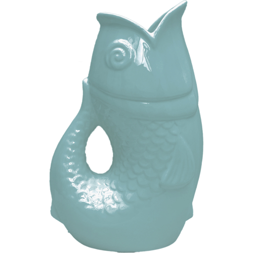 Opjet Vase Poisson XXL Bleu