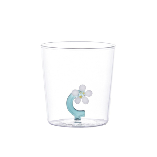 Opjet Verre Nature Alphabet C Fleur