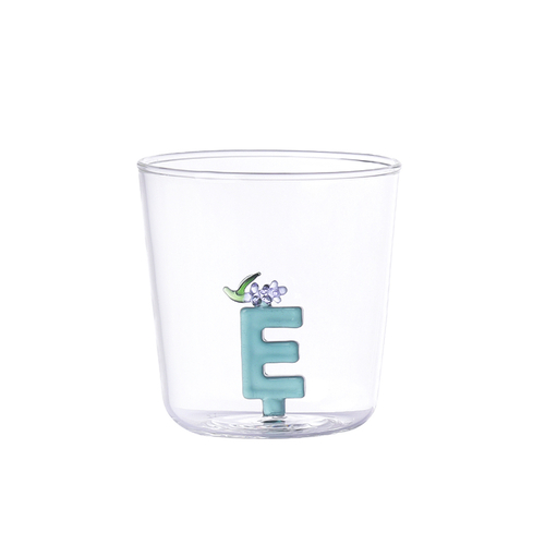 Opjet Verre Nature Alphabet E Raisin