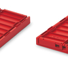 Pack de 2 Caisses de rangement Weston Apple Red Medium Liewood