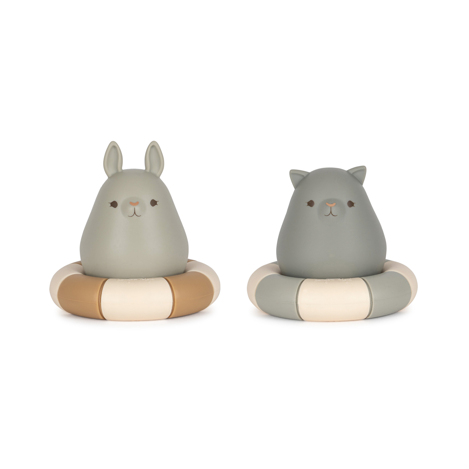 Pack de 2 Jouets de Bain Lapin / Chat Konges Slojd
