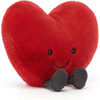 Peluche Amuseable Cœur Rouge Large Jellycat