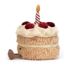 Peluche Amuseable Gâteau d'Anniversaire Jellycat