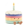 Peluche Amuseable Gâteau d'Anniversaire Rainbow Jellycat