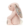 Peluche Bashful Bunny Liberty - Small Blush Jellycat
