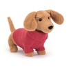 Peluche Chien Teckel avec Pull Jellycat