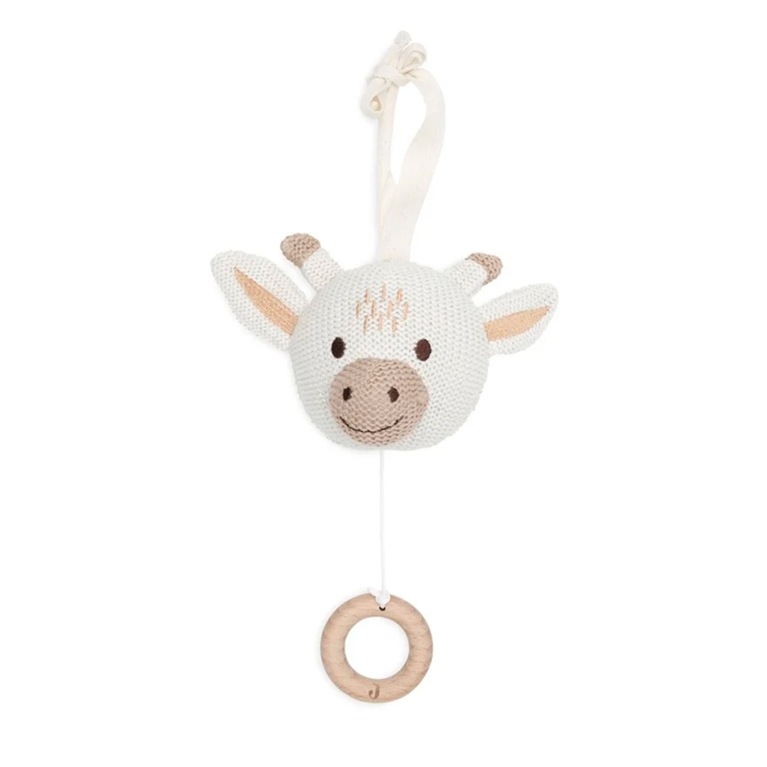 Peluche musicale en tricot Giraffe Jollein