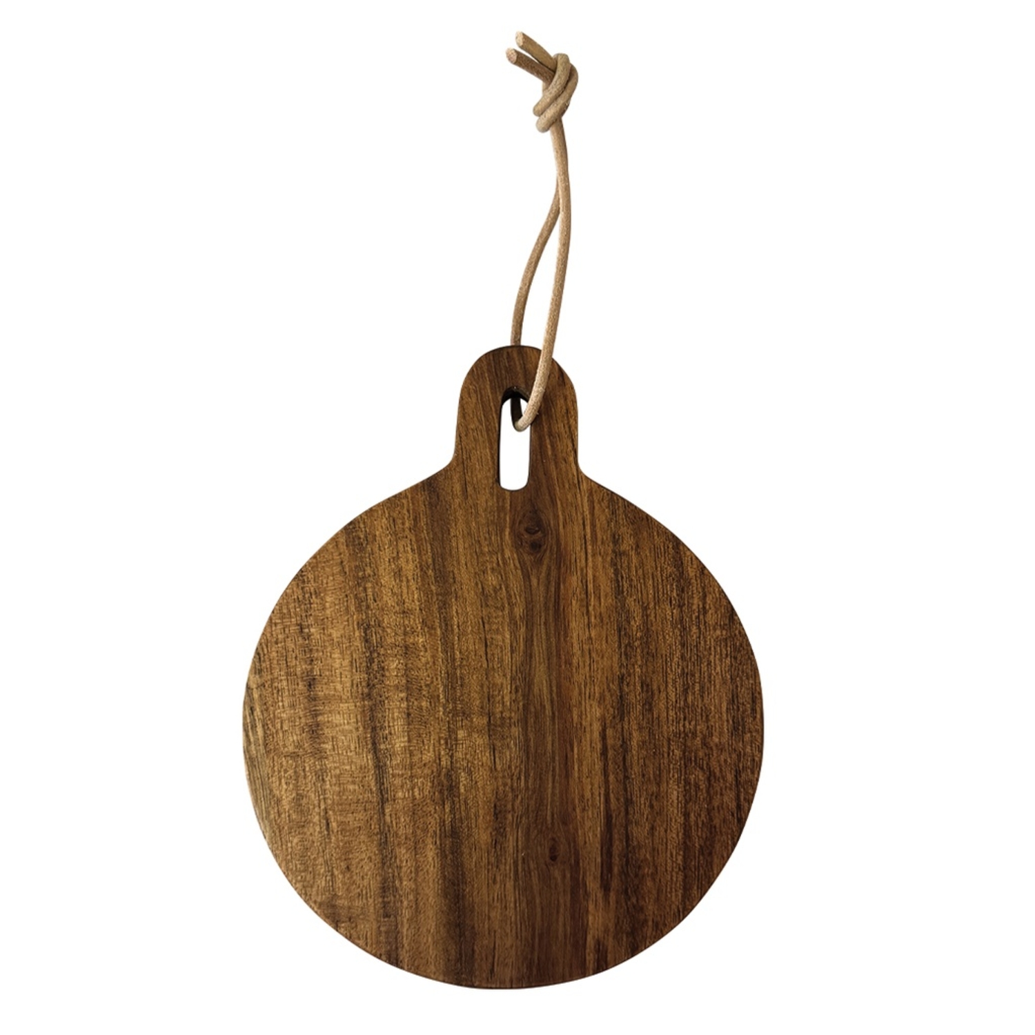 Petite Planche à découper en bois ronde Opjet